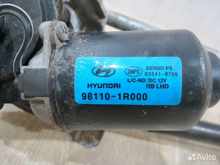 Трапеция стеклоочистителей Hyundai Solaris