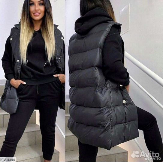 Женский теплый спортивный костюм тройка 46-56р