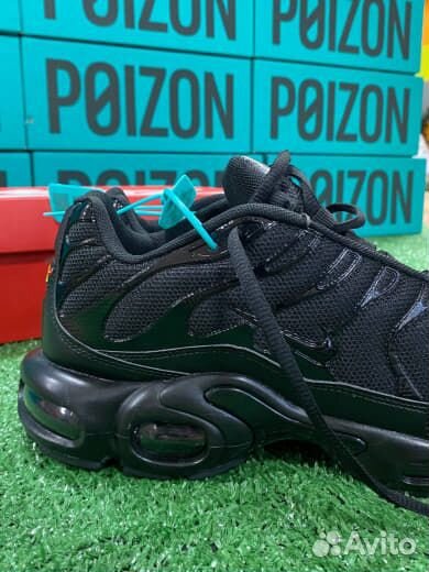 Nike Air Max Tn Plus Black Черные Оригинал Poizon