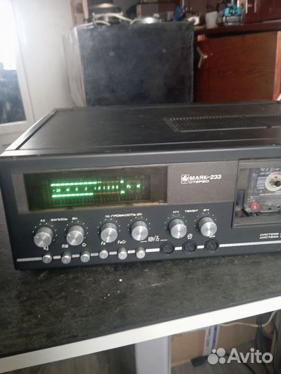 Магнитофон маяк 233