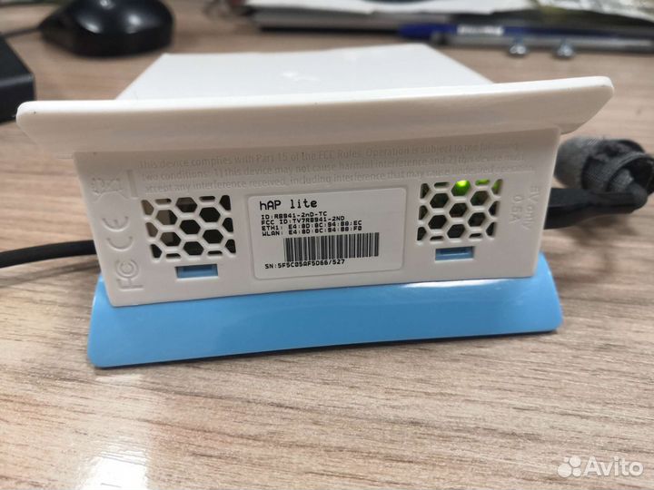 Интернет роутер, Mikrotik hap lite