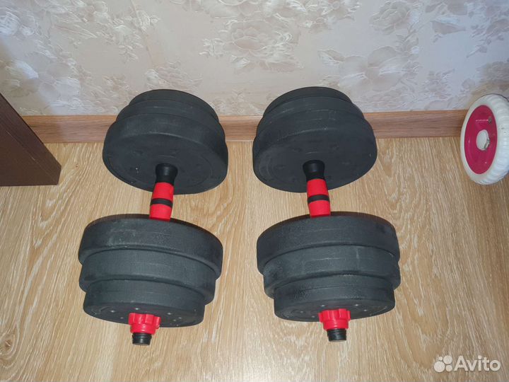 Гантели 19.5 кг