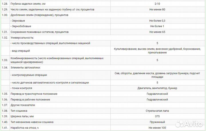 Комплекс посевной Агро Кузбасс, 2023