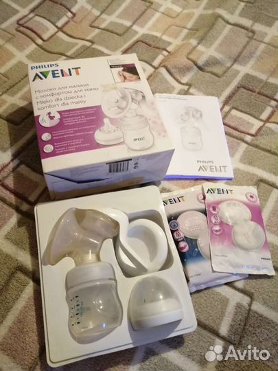 Молокоотсос avent ручной