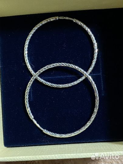 Серебряные серьги