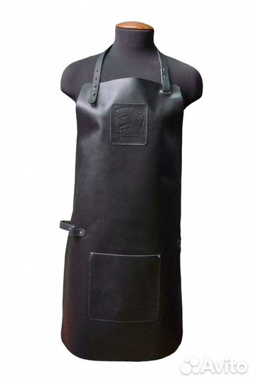Гриль - фартук кожаный для барбекю