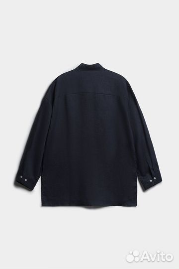 Рубашка изо льна lime