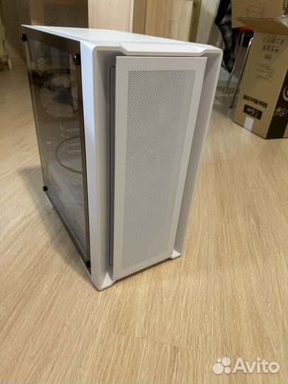 Корпус компьютерный Powercase Alisio X4W White
