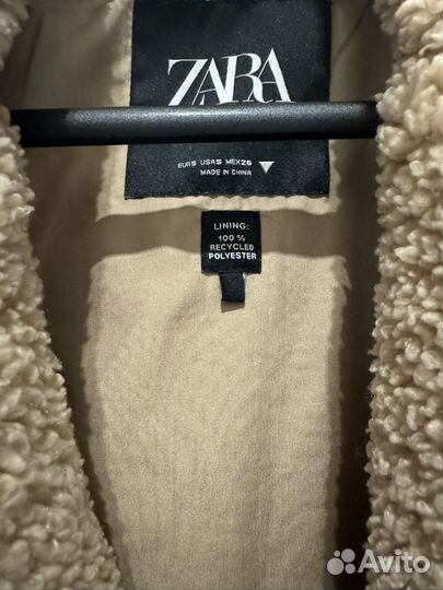 Шуба тедди zara размер s