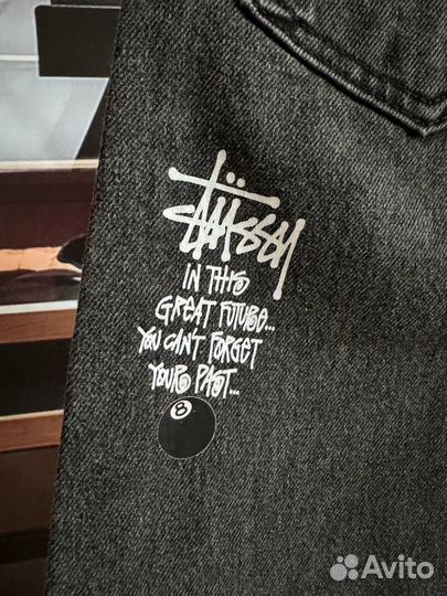 Джинсы Stussy широкие бананы