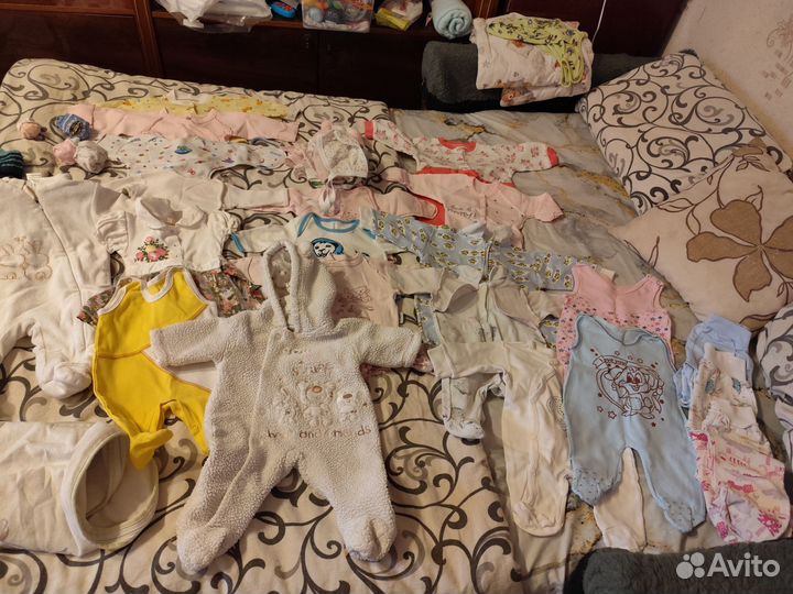 Детские вещи для новорожденных пакетом