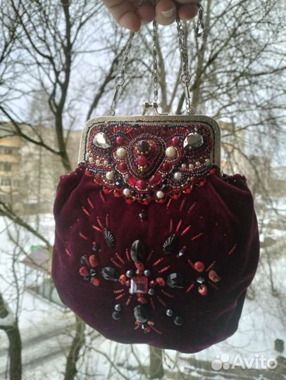 Сумочки из бархата