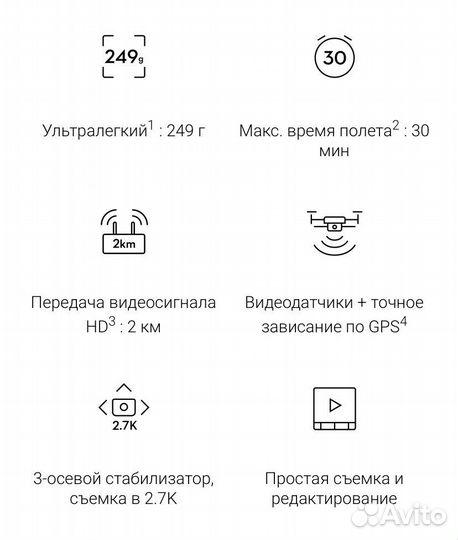 Квадрокоптер dji mavic mini