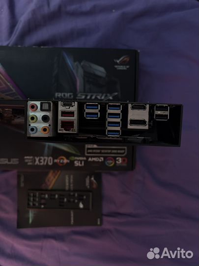 Asus rog strix x370-f