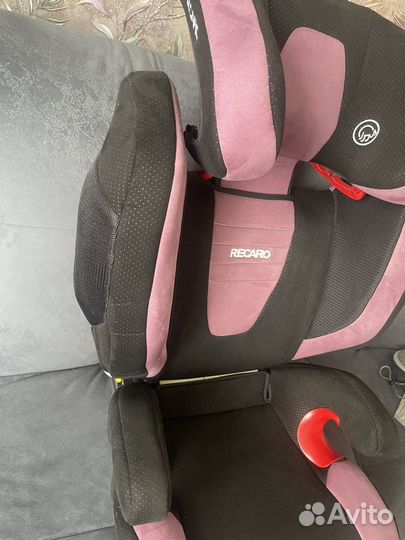 Детское автокресло 15 до 36 кг recaro monza nova