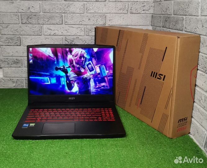 Игровой ноутбук MSI katana i5 12го/RTX 3060 6Гб