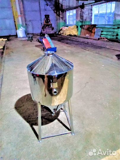 Цкт 180 л из нержавейки с горловиной на 4 дюйма