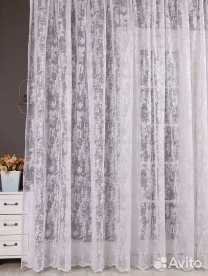 Тюль, шторы,панно, 3Д новые остатки