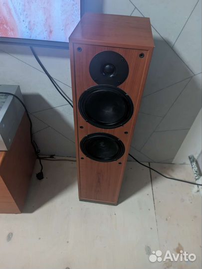 Колонки jamo 5.1 сабвуфер и усилитель kenwood