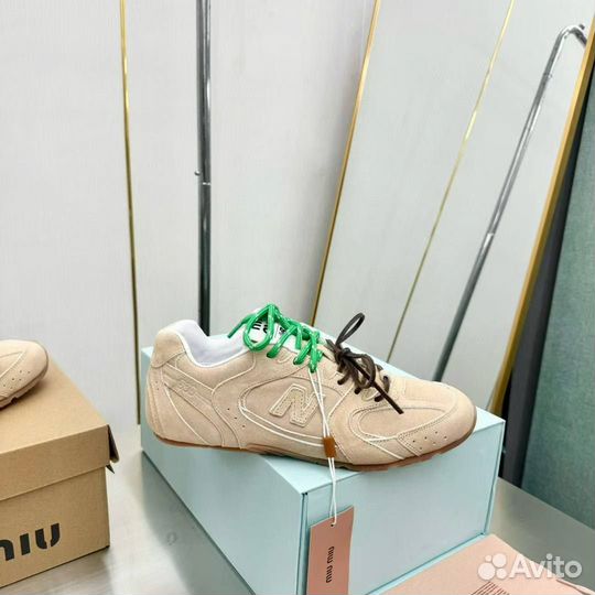 Кроссовки miu miu x new balance 530 sl Premium