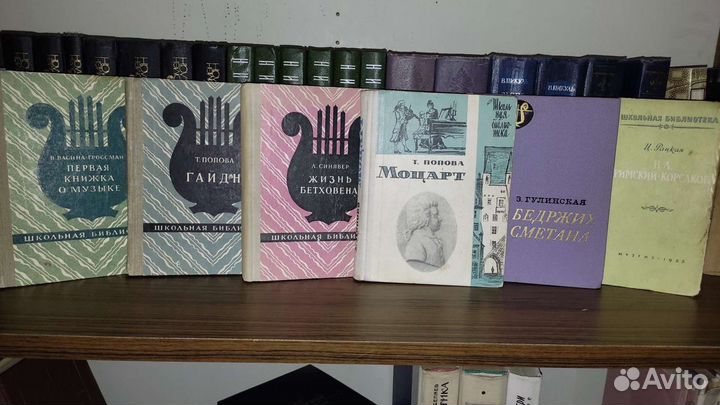 Книги о композиторах с 1953 по 1986 гг