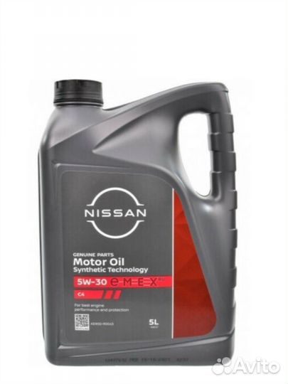 Масло моторное Nissan sae 5w30
