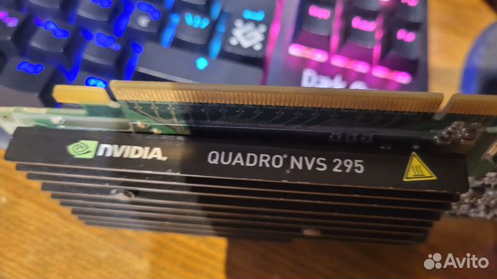 Видеокарта nvidia quadro nvs 295