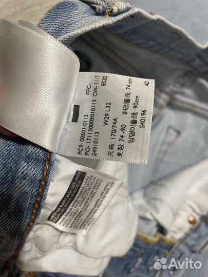 Джинсы Levi’s 501 оригинал