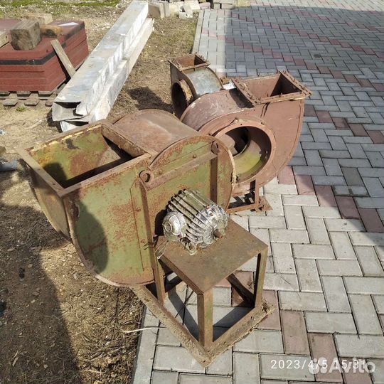 Вентилятор радиальный улитка бу