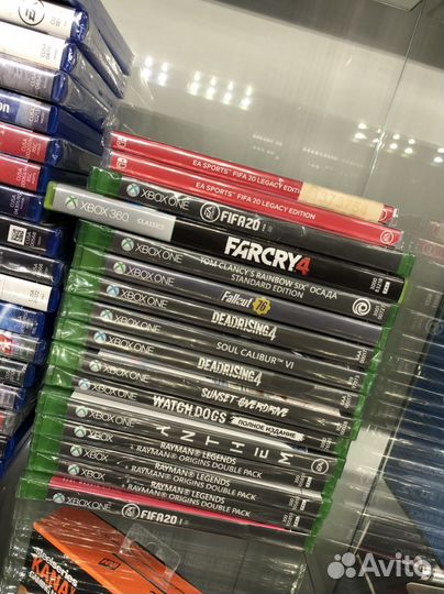 Диски на ps4 и xbox