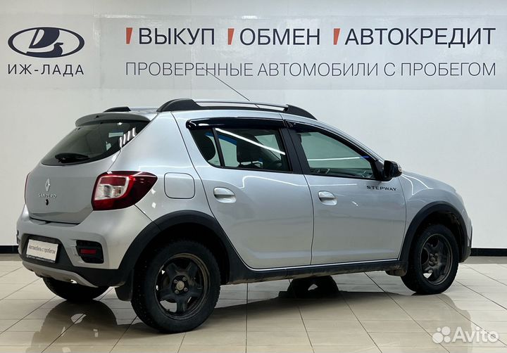 Renault Sandero Stepway 1.6 МТ, 2021, 90 000 км