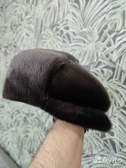 Меховая мужская кепка