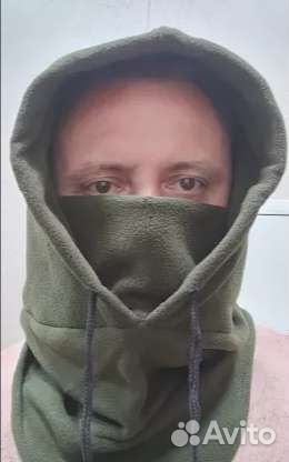 Шапка балаклава капюшон плюшевая, зимняя