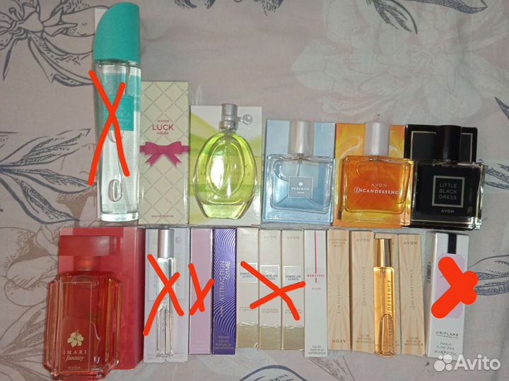 В наличии женские и мужские ароматы от avon