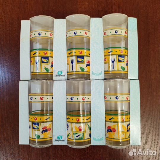 Набор посуды, стаканы разное