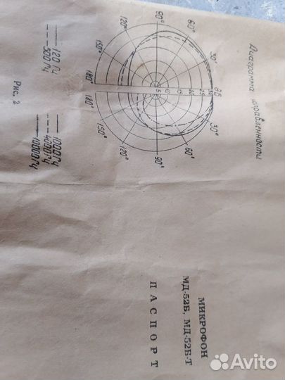 Микрофон мд 52Б
