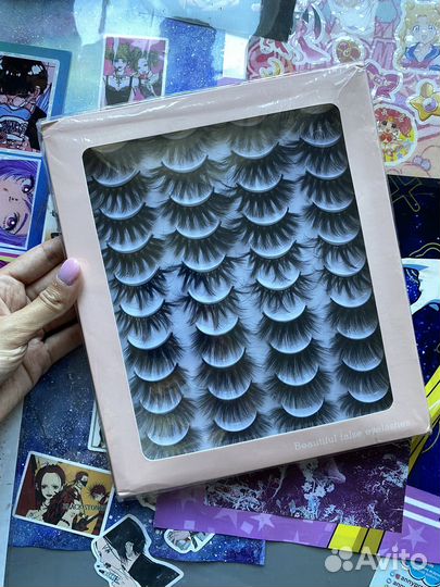 Накладные ресницы новые