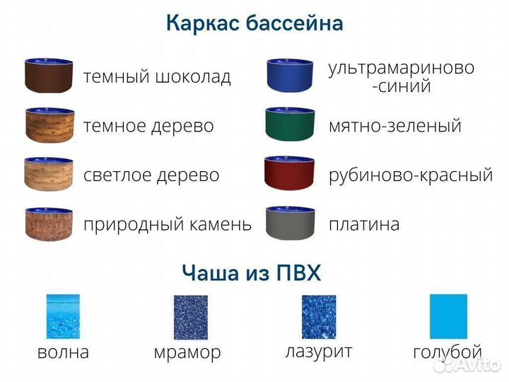 Каркасный бассейн laguna