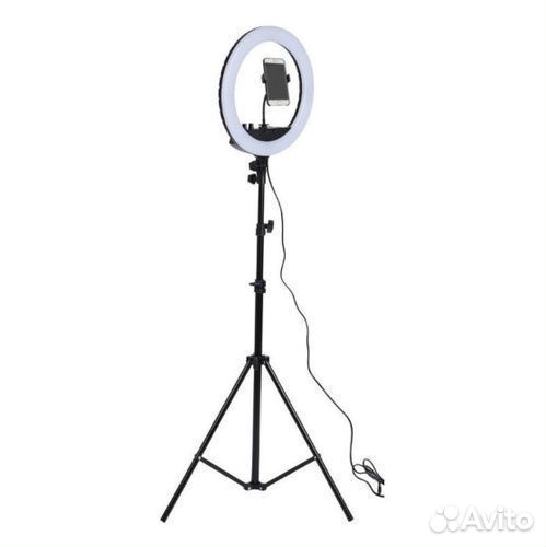 Кольцевая лампа для фото 26 см на штативе