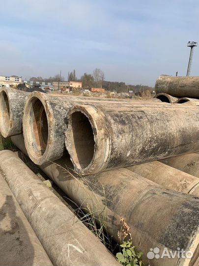 Труба бетонная 600 мм, железобетонная на заезд