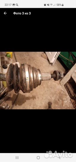 Привод передний левый