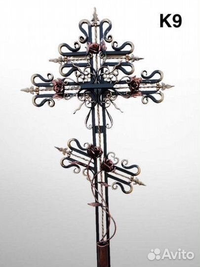Кованный крест ручной работы