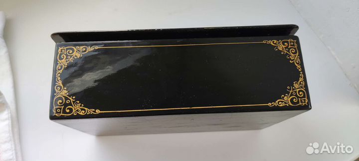 Шкатулка палех СССР миниатюра