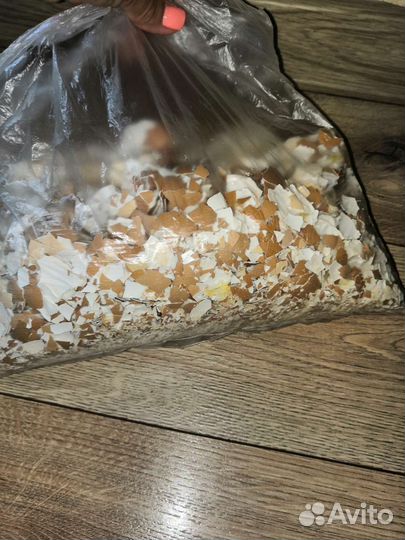 Продам скорлупу от куринных яиц 1кг