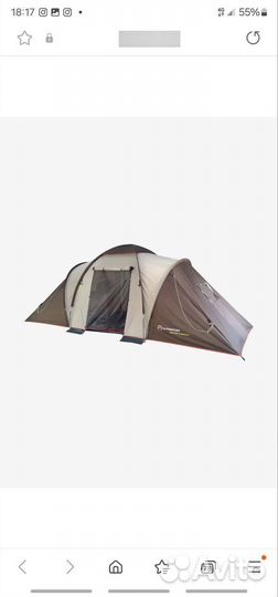 Палатка Outventure twin sky 4
