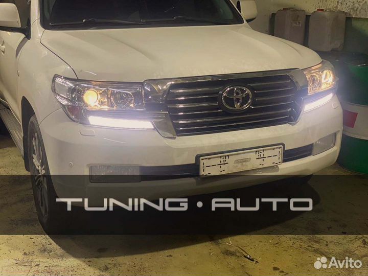 Фары + решетка Toyota Land Cruiser 200 A7537