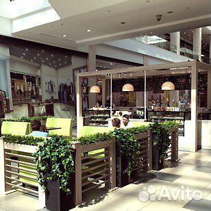 Мебель для кофейни, островок кофе в ТЦ