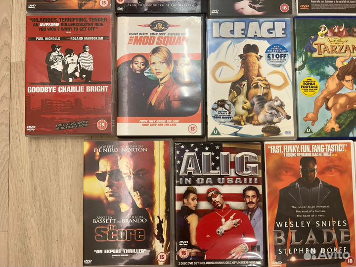 Лицензионные DVD фильмы на английском