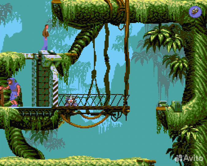 Игра Flashback для Sega