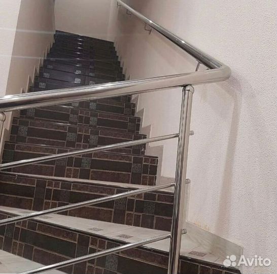 Перила, поручни из нержавеющей стали